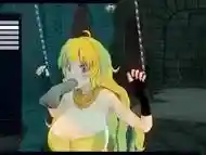 [CM3D2] RWBY Hentai - Training Yang Xiao Long''s Throat And Ass